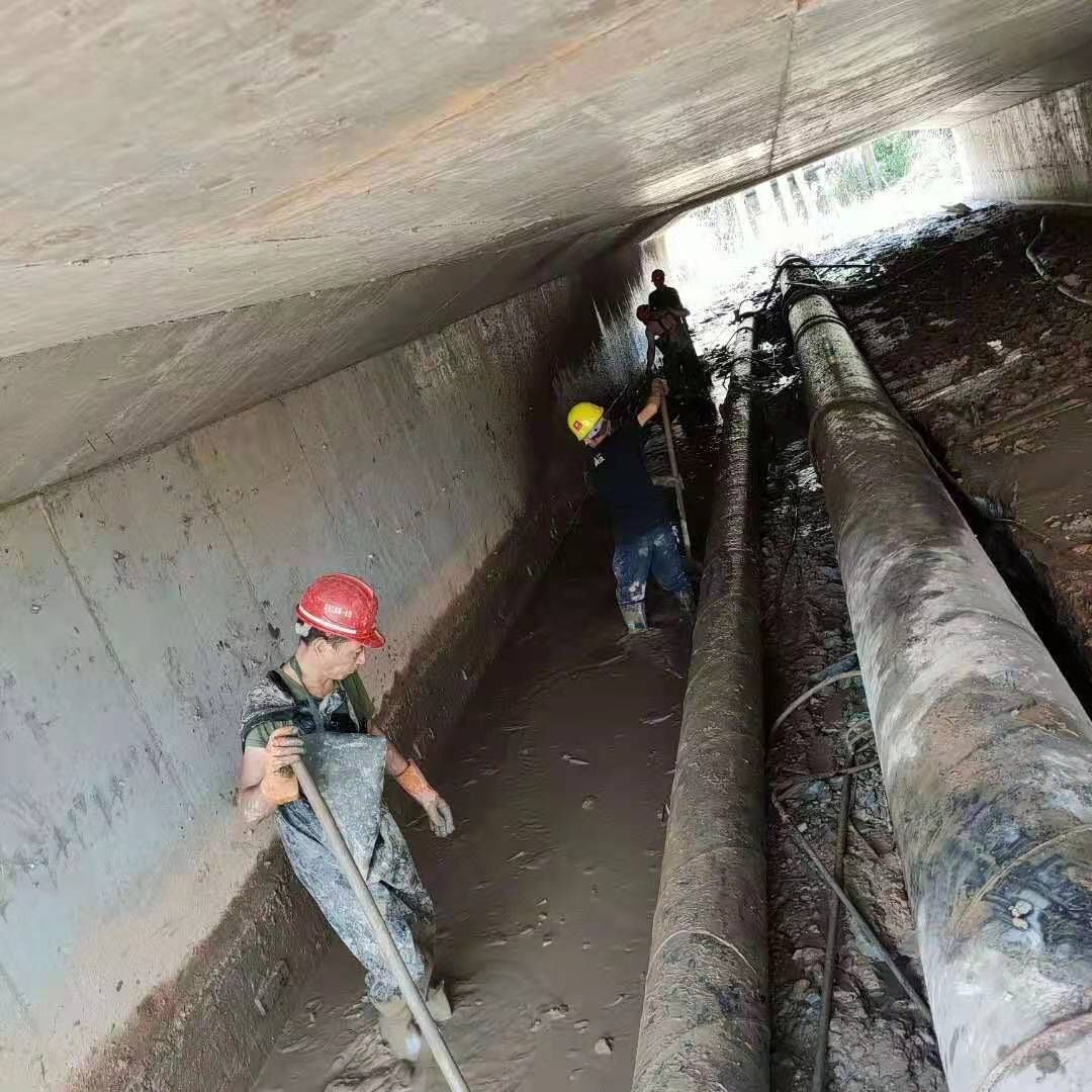 乌拉特后工业管道清淤
